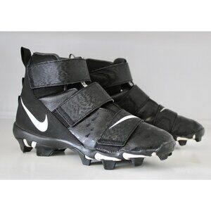 NIKE Youth Force Savage Shark 2 Black Football Cleat Sz 5Y (AQ7723-001)